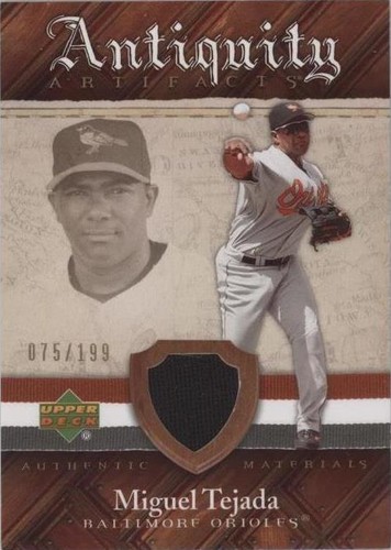2007 Upper Deck Artifacts - Miguel Tejada #AA-TE