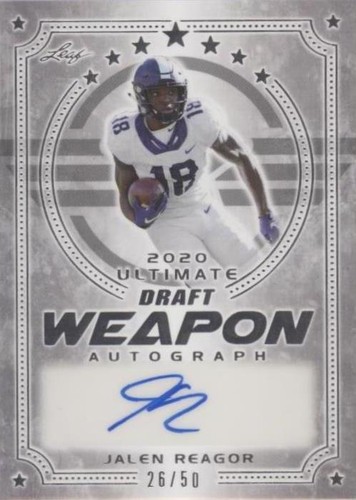 2020 Leaf Ultimate Draft Jalen Reagor #WA-JR1