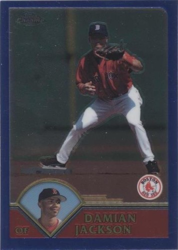 2003 Topps Chrome Traded & Rookies - Damian Jackson #T43