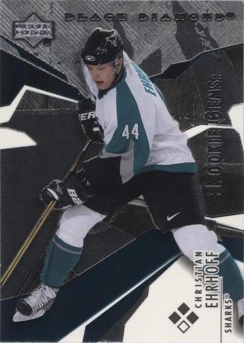 2003-04 Upper Deck Black Diamond - Christian Ehrhoff #154