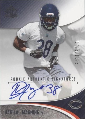 2006 SP Authentic Danieal Manning #192