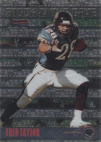 1999 Bowman Chrome Fred Taylor #S10