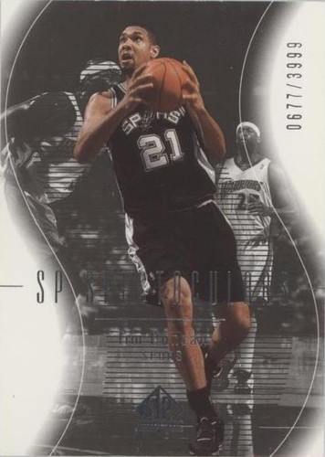 2003-04 SP Authentic - Tim Duncan #95