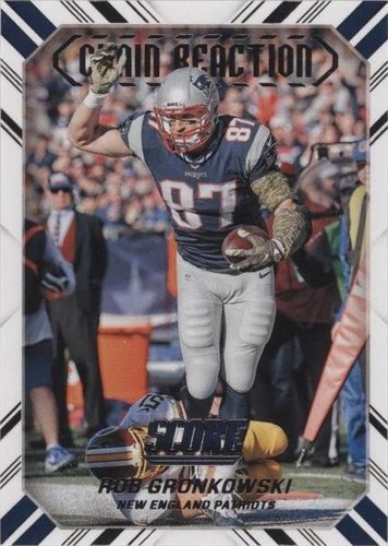 2016 Score Rob Gronkowski #7