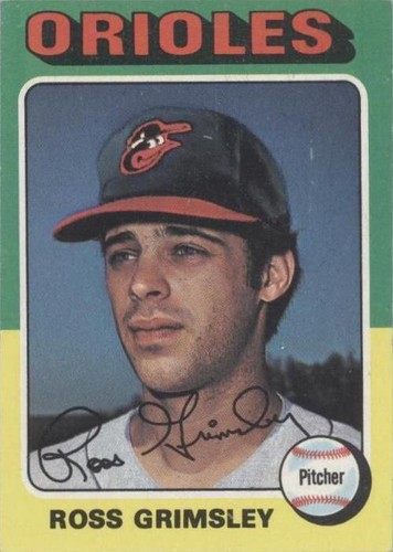 1975 Topps - Ross Grimsley #458