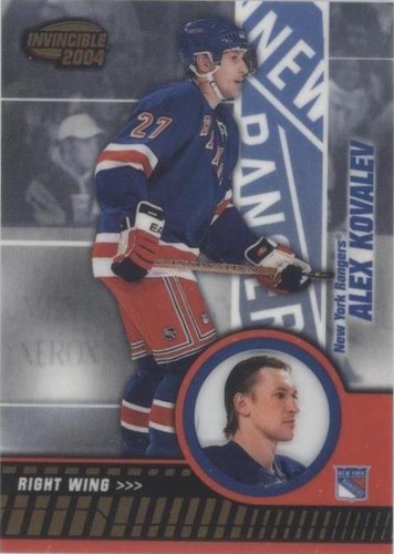 2003-04 Pacific Invincible - Alex Kovalev #65