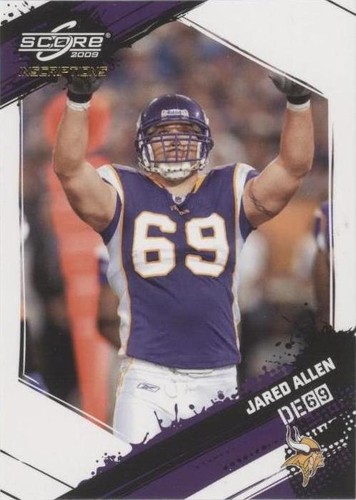 2009 Score Inscriptions Jared Allen #166