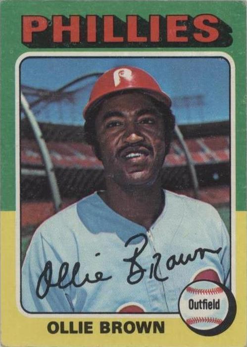 Topps 1975 - Ollie Brown #596
