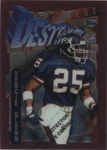 1996 Topps Finest Vencie Glenn #55