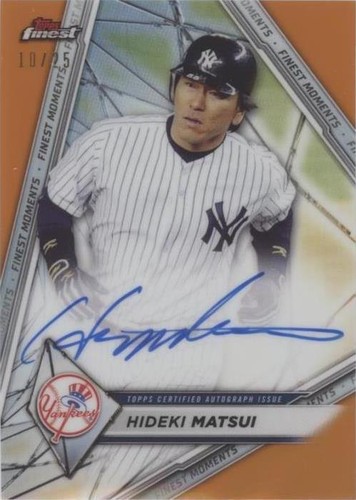 2022 Topps Finest - Hideki Matsui #FMA-HM