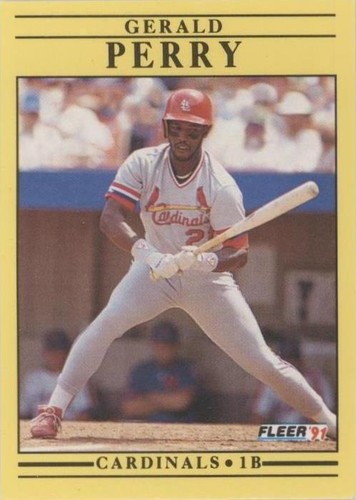1991 Fleer Update - Gerald Perry #U-119