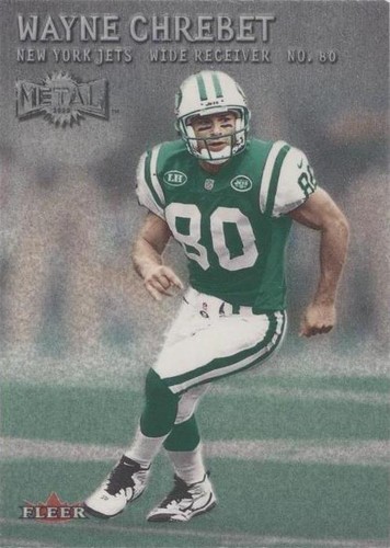 2000 Fleer Metal Wayne Chrebet #51