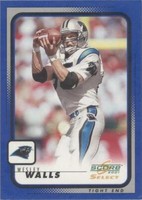 2001 Score Select Wesley Walls #34