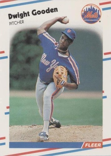 1988 Fleer - Dwight Gooden #135