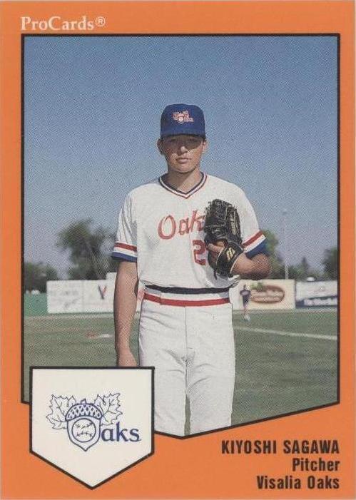 ユウbaseball 1989 ProCards Minor League Team Sets - Kiyoshi Sagawa #1434