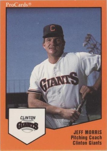 1989 ProCards Minor League Team Sets - Jeff Morris #901