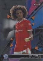 2021-22 Topps Finest UCL Hannibal Mejbri #17