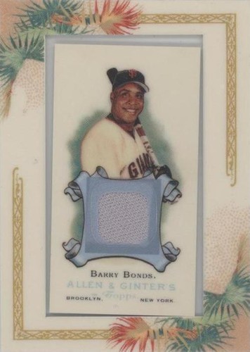 2006 Topps Allen & Ginter's - Barry Bonds #AGR-BB