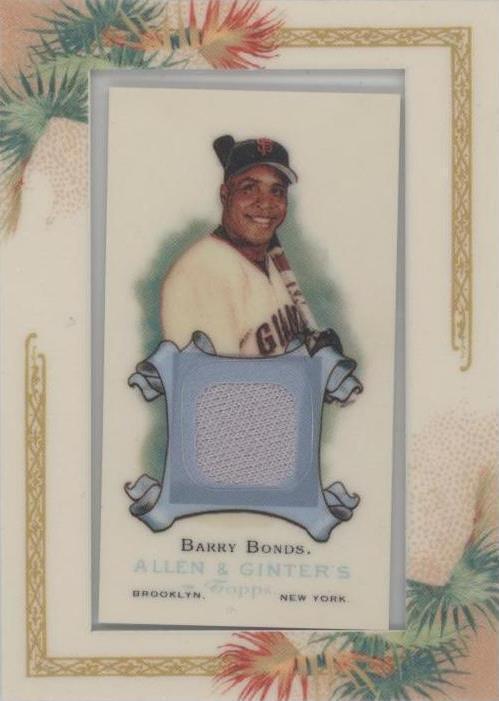 2006 Topps Allen & Ginter's - Barry Bonds #AGR-BB