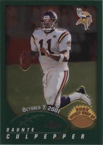 2002 Topps Chrome Daunte Culpepper #149