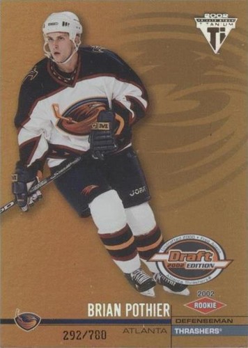 2001-02 Pacific Private Stock Titanium Draft Edition - Brian Pothier #108