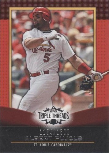 2011 Topps Triple Threads - Albert Pujols #5