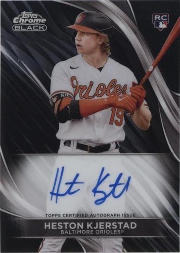 2024 Topps Chrome Black - Heston Kjerstad #CBA-HKJ