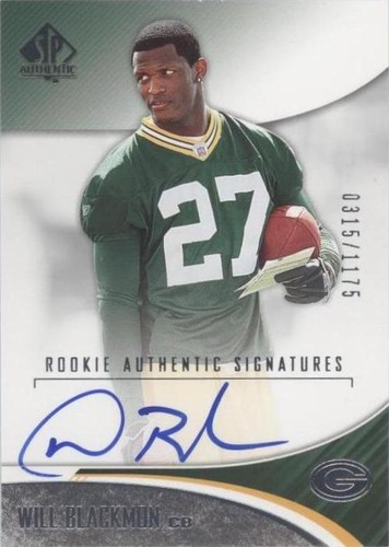 2006 SP Authentic Will Blackmon #223