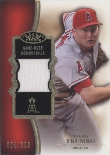 2012 Topps Tier One - Mark Trumbo #TSR-MT