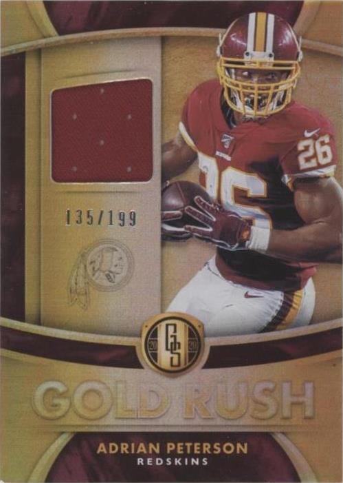 2020 Panini Gold Standard Adrian Peterson #GR35