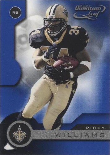 2001 Quantum Leaf Ricky Williams #118