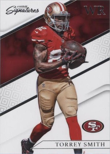 2016 Panini Prime Signatures Torrey Smith #61