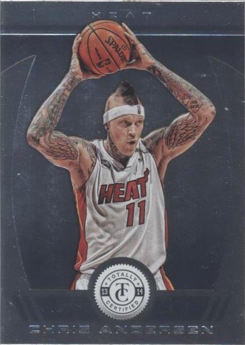 NBAカード　Chris Andersen nationaltreasures NBAカードChris Andersen nationaltreasures