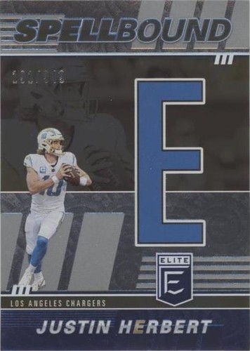 2022 Panini Donruss Elite Justin Herbert #SB-JH2