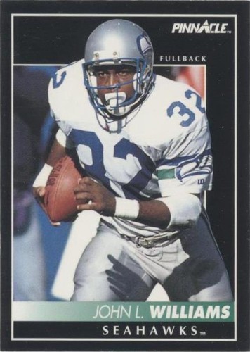 1992 Pinnacle John L. Williams #44