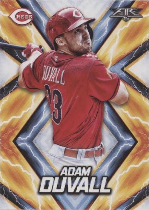 2017 Topps Fire - Adam Duvall #140