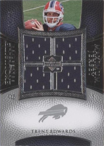 2007 Upper Deck Exquisite Collection Trent Edwards #XXL-TE