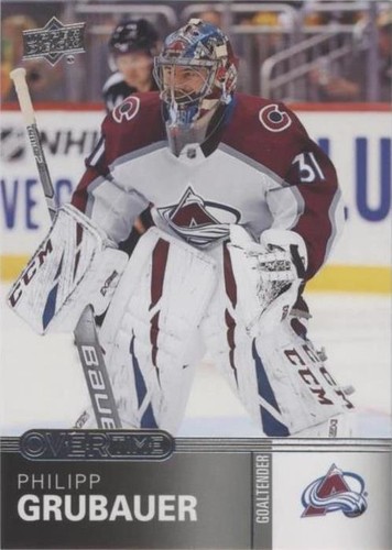 2019-20 Upper Deck Overtime - Philipp Grubauer #86