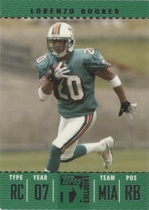 2007 Topps TX Exclusive Lorenzo Booker #166