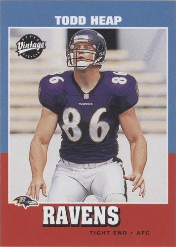 2001 Upper Deck Vintage Todd Heap #207