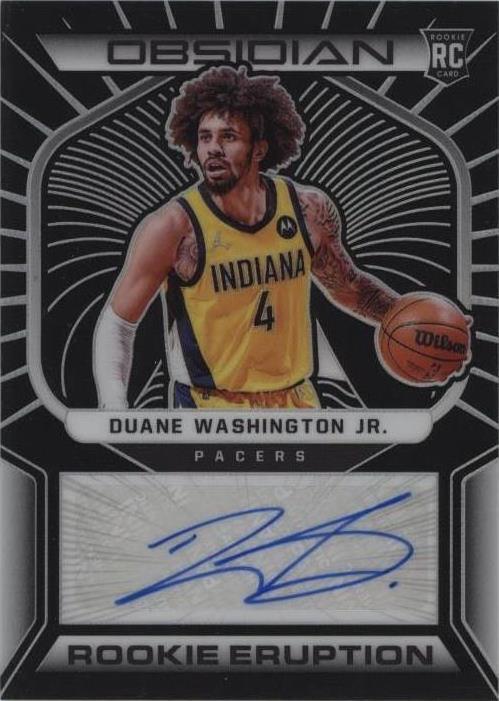 2021-22 Panini Obsidian - Duane Washington Jr. #RES-DWJ