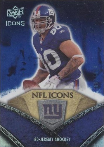 2008 Upper Deck Icons Jeremy Shockey #NFL27
