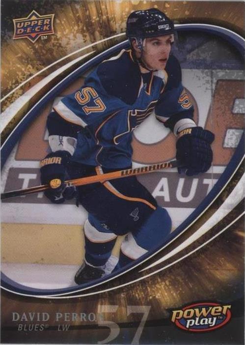 2008-09 Upper Deck Power Play - David Perron #253
