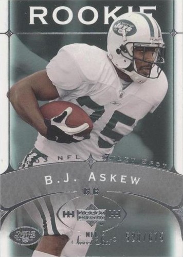 2003 Upper Deck Sweet Spot B.J. Askew #150