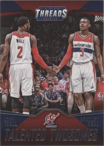 2014-15 Panini Threads - Bradley Beal/John Wall #6