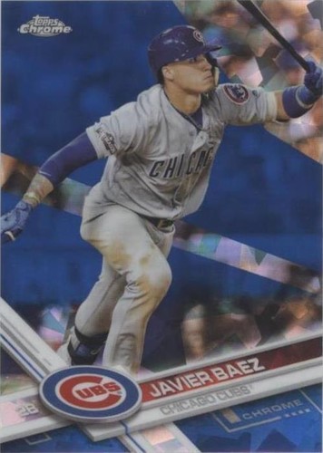 2017 Topps Chrome Sapphire Edition - Javier Báez #442