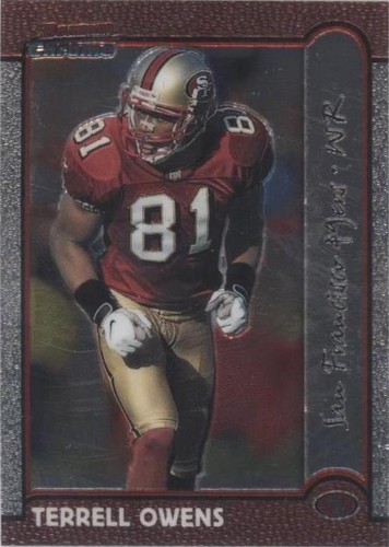 1999 Bowman Chrome Terrell Owens #87