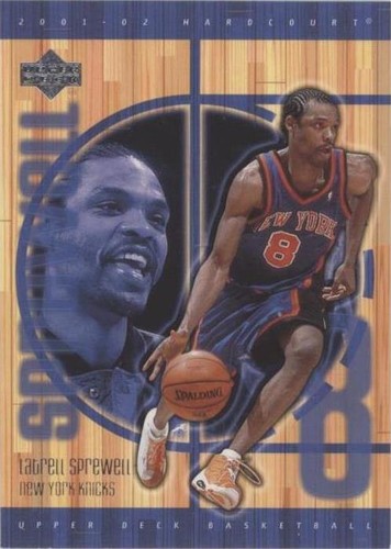2001-02 Upper Deck Hardcourt - Latrell Sprewell #55