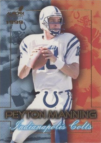 1999 Pacific Aurora Peyton Manning #9