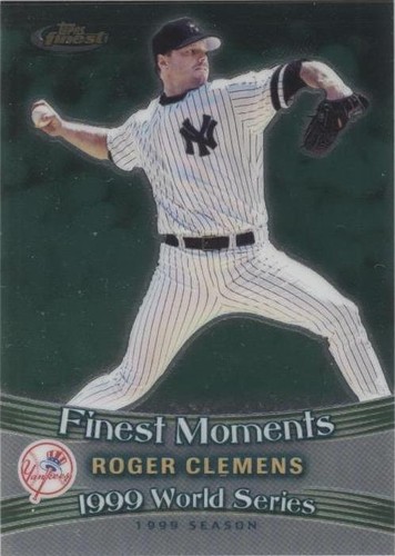 2001 Topps Finest - Roger Clemens #FM13